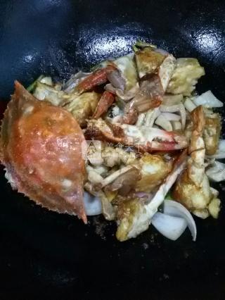 蛋炒江蟹-------gun蛋吧，江蟹君！的做法步驟：7