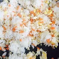 圣誕樹炒飯的做法圖解2