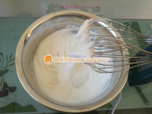 6寸戚風(fēng)蛋糕的做法