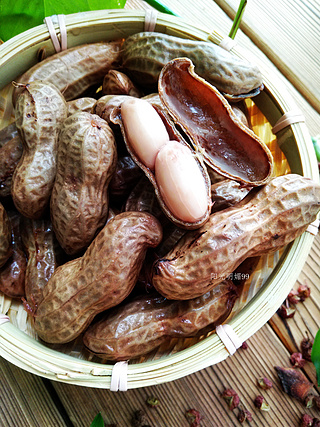 水煮花生的做法步驟:9