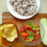 ?彩虹炒飯?好吃停不下的做法圖解3