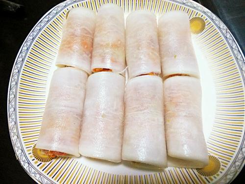 白蘿卜肉卷的做法