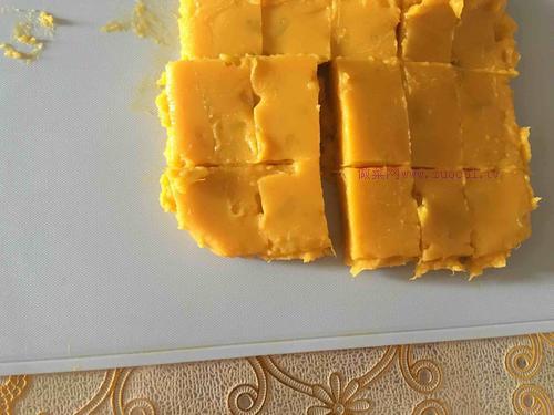 椰蓉南瓜糕的做法