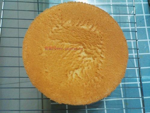 陽光橙味戚風(fēng)蛋糕～八寸的做法