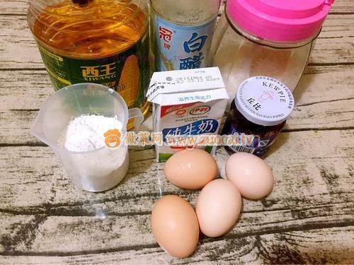 藍(lán)莓蛋糕卷的做法