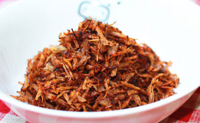 油酥豬肉松的做法，媽媽最拿手的下飯菜