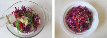 涼拌紫甘藍的做法步驟5-6