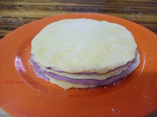 三色發(fā)糕的做法