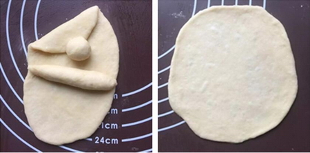 圣誕樹面包的做法步驟5-6