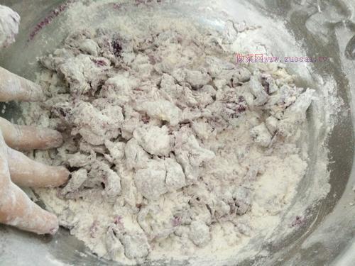 無水紫薯面團(tuán)的做法