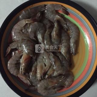 油燜蝦的做法步驟:2