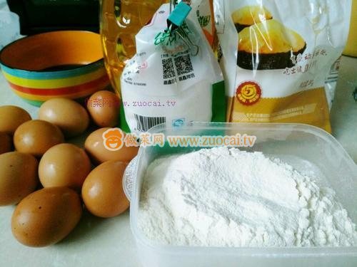  蔬菜汁戚風(fēng)的做法