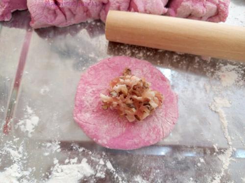 小刺猬包（香菇豬肉）的做法