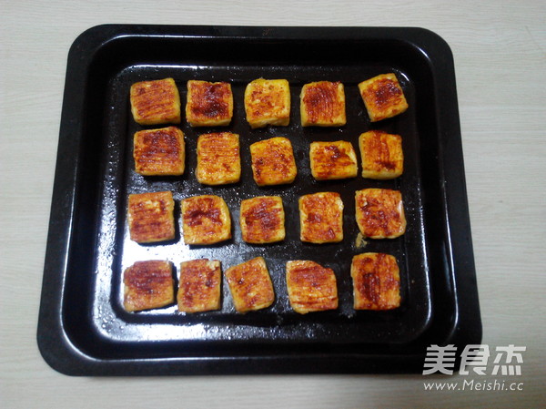 烤脆皮豆腐的做法