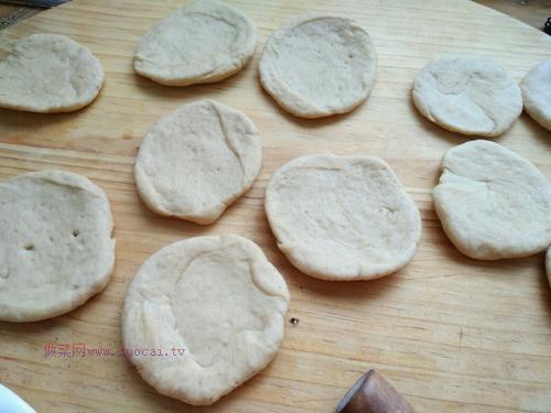 全麥小面包（豆沙餡）的做法