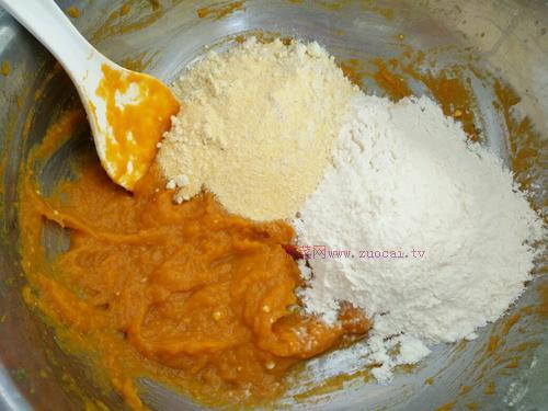 南瓜花饃饃的做法