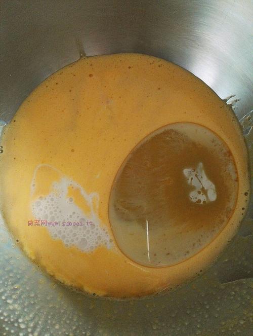 陽光橙味戚風(fēng)蛋糕～八寸的做法