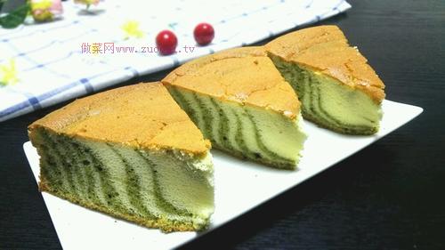 斑馬紋抹茶威風(fēng)蛋糕的做法