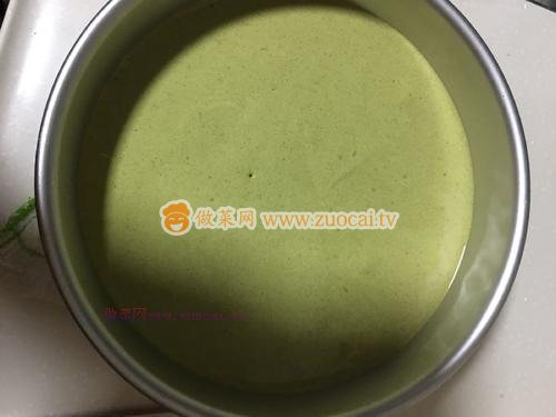 抹茶戚風(fēng)蛋糕的做法