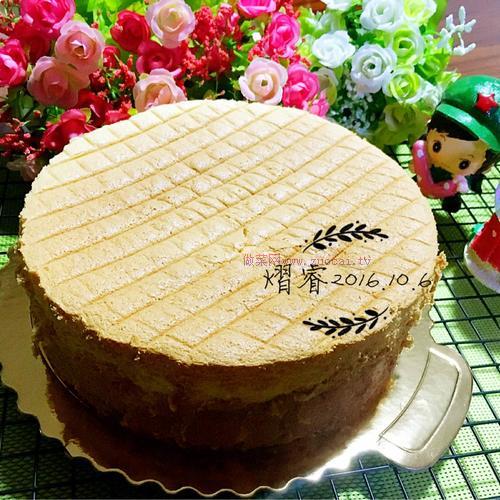 八寸戚風(fēng)蛋糕的做法