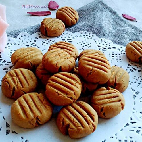 奶油花生小餅干的做法