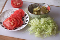 酸黃瓜無(wú)雙牛肉堡的做法步驟7