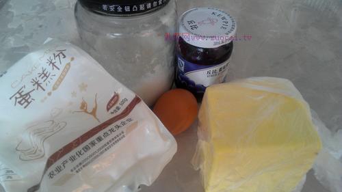 藍莓醬小餅干的做法