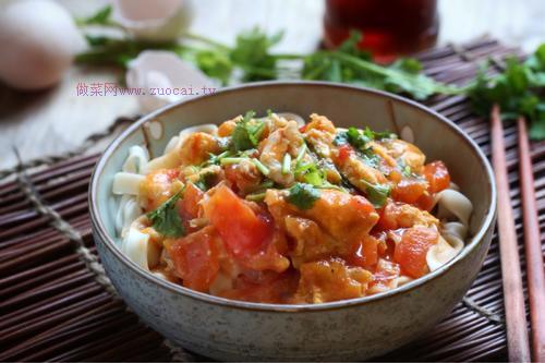 西紅柿雞蛋面的做法