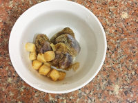 瑤柱陳腎煲菜干的做法步驟3