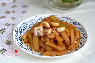 蒜燒冬瓜條的做法步驟:7