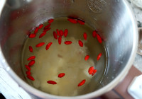 枸杞山藥銀耳米糊的做法步驟4