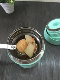 無(wú)花果百合雪梨湯的做法步驟6