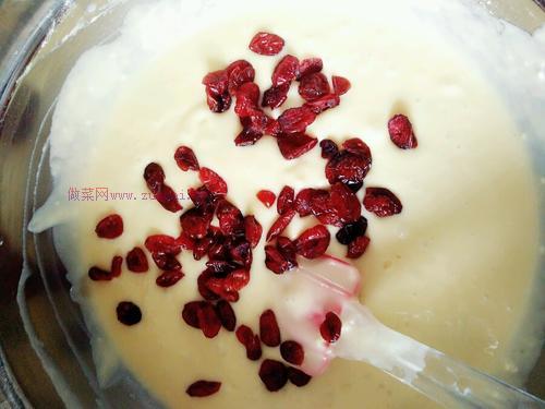 蔓越莓馬芬的做法