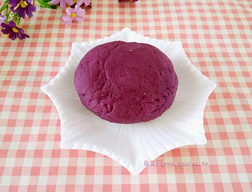 無水紫薯面團(tuán)的做法