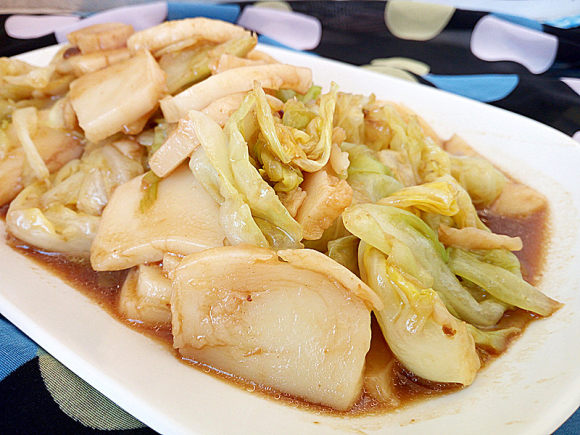 醬香卷心菜炒年糕