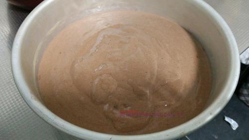 可可戚風(fēng)蛋糕（8寸）的做法