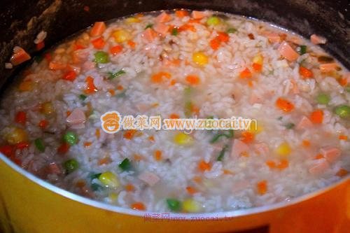 田園蔬菜粥的做法