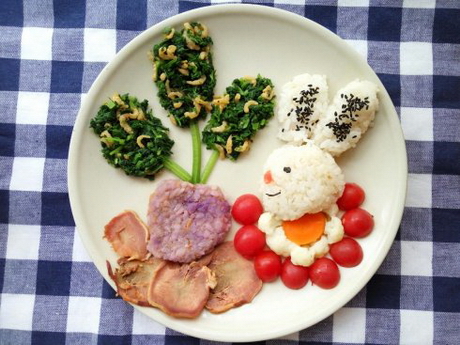 小白兔拔蘿卜的做法步驟3