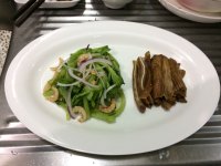 蝦干拌冰草配鹵豬耳鵝腸的做法步驟14