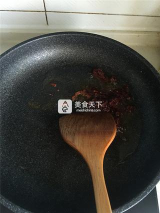 干煸有機菜花的做法步驟：4