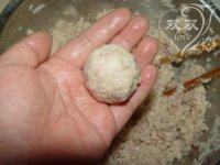 蓮藕團圓丸兒的做法步驟8