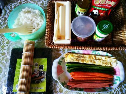 家常壽司的做法