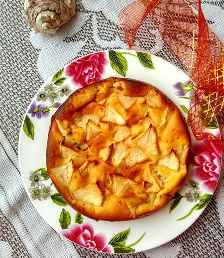 無(wú)油酸奶蘋(píng)果蛋糕的做法