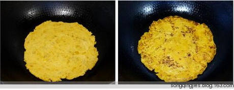 鄉(xiāng)村紅薯餅的做法步驟7-8