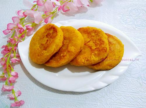 南瓜玉米餅的做法