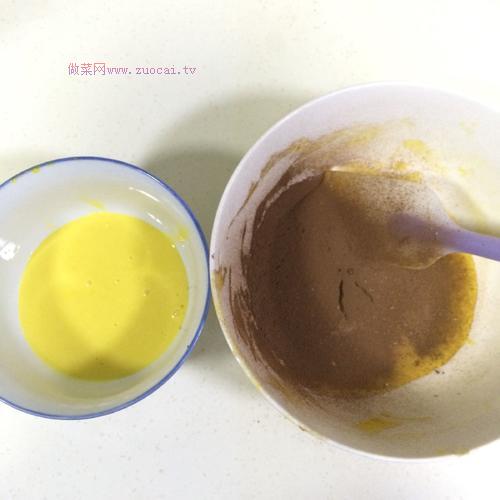 斑馬紋戚風(fēng)蛋糕的做法