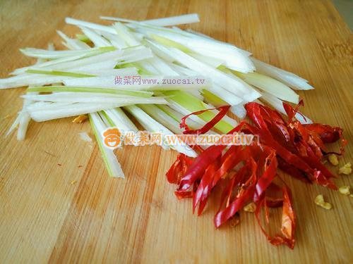 清炒胡蘿卜的做法