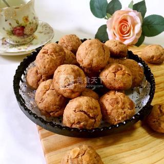 #ACA烘焙明星大賽#酥脆花生球的做法步驟:6