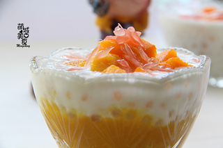  深受大眾們喜愛(ài)的一道甜品---楊枝甘露的做法步驟：9