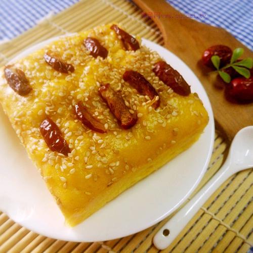 南瓜發(fā)糕的做法